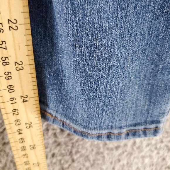 Old Navy Jeans Womens 14 Blue Super Skinny Ankle Mid-Rise Stretch Denim - Picture 6 of 9